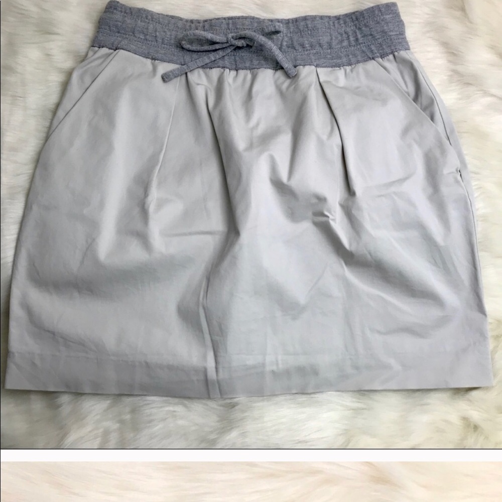 Zara Basic Cotton Athletic Skirt
